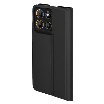 Maska za Motorola Moto G15 / G15 Power, Techsuit, Magskin Book, Crna