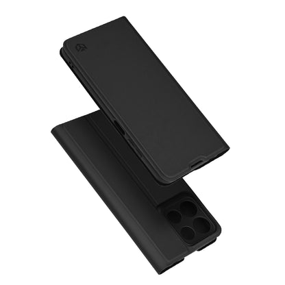 Maska za Motorola Moto G15 / G15 Power, Techsuit, Magskin Book, Crna