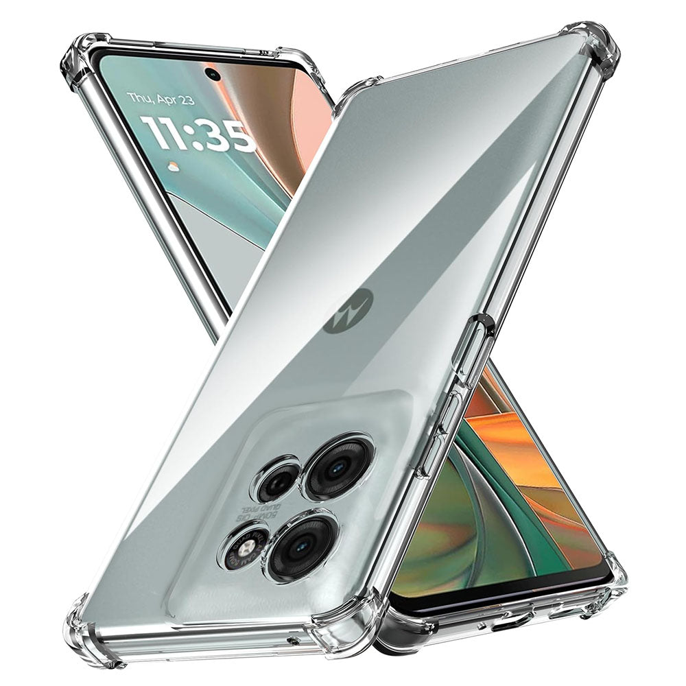 Maska za Motorola Moto G15 / G15 Power, Techsuit, Shockproof Clear, Prozirna
