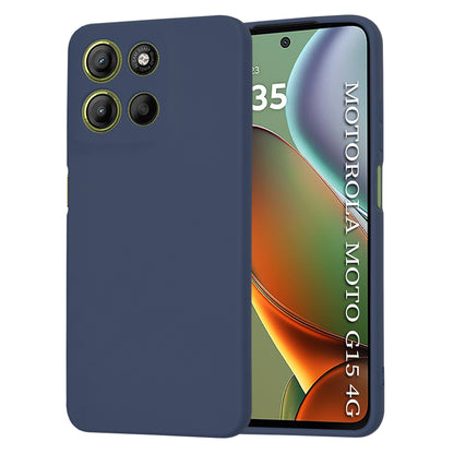Maska za Motorola Moto G15 / G15 Power, Techsuit, SoftFlex, Tamnoplava