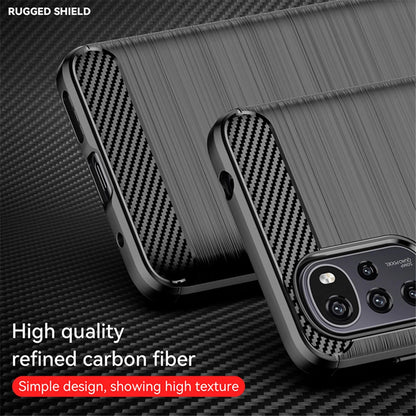 Maska za Motorola Moto G22, Techsuit, Karbon, Crna