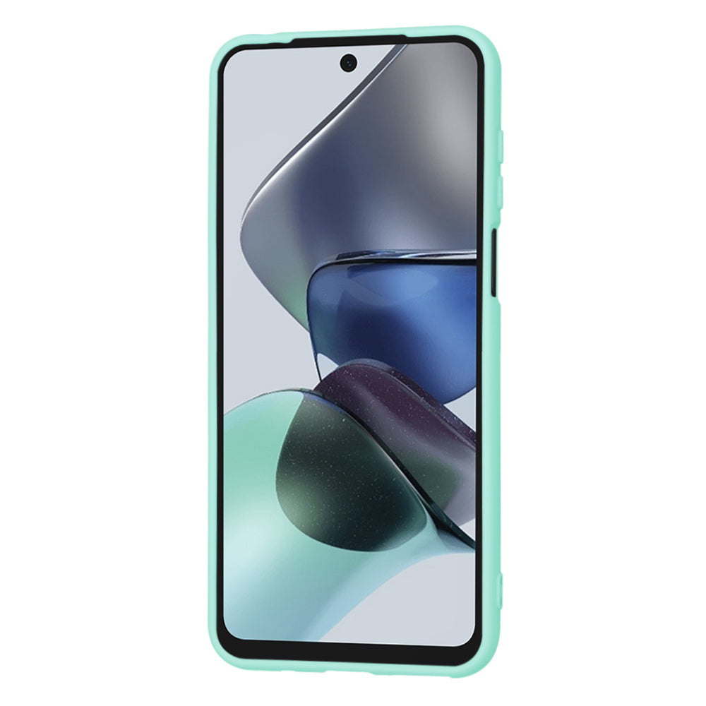 Maska za Motorola Moto G23, Techsuit, SoftFlex, Tirkizna
