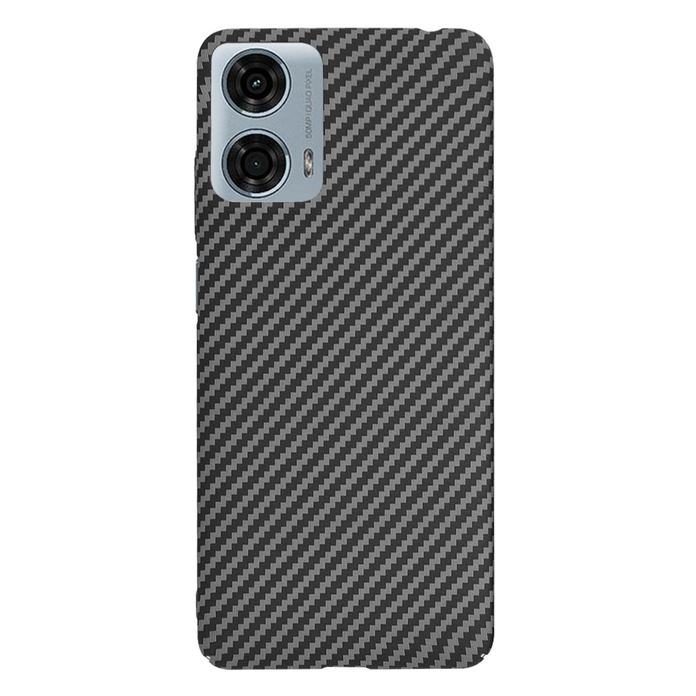 Maska za Motorola Moto G24 Power, Techsuit, Carbonite FiberShell, Crna