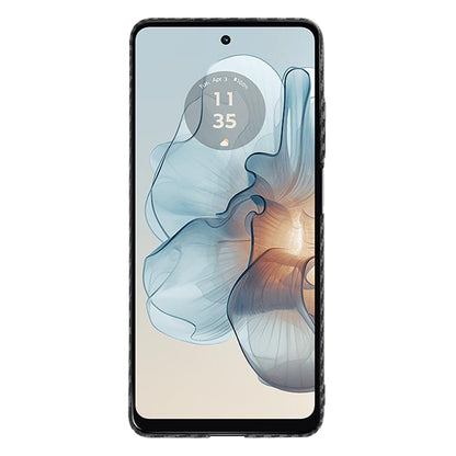 Maska za Motorola Moto G24 Power, Techsuit, Carbonite FiberShell, Crna