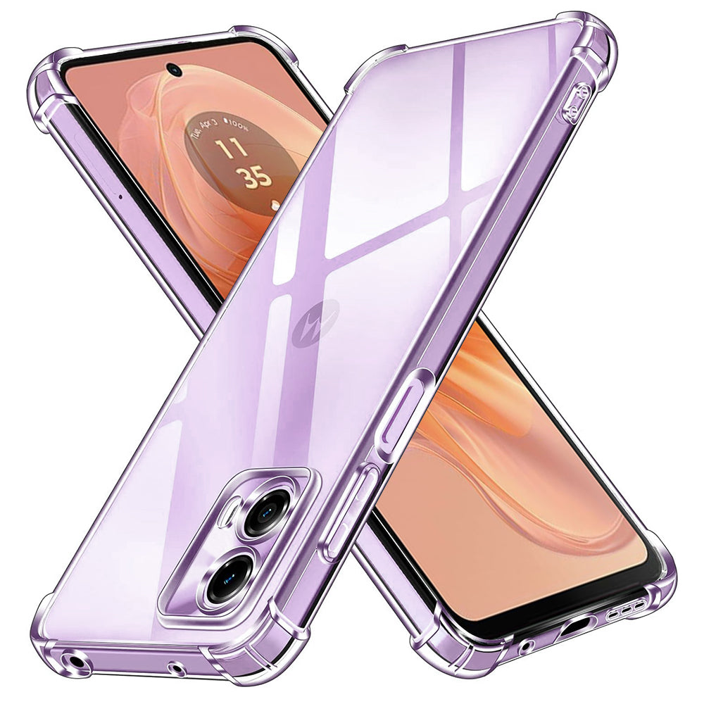 Maska za Motorola Moto G24 Power, Techsuit, Shockproof Clear, Prozirna