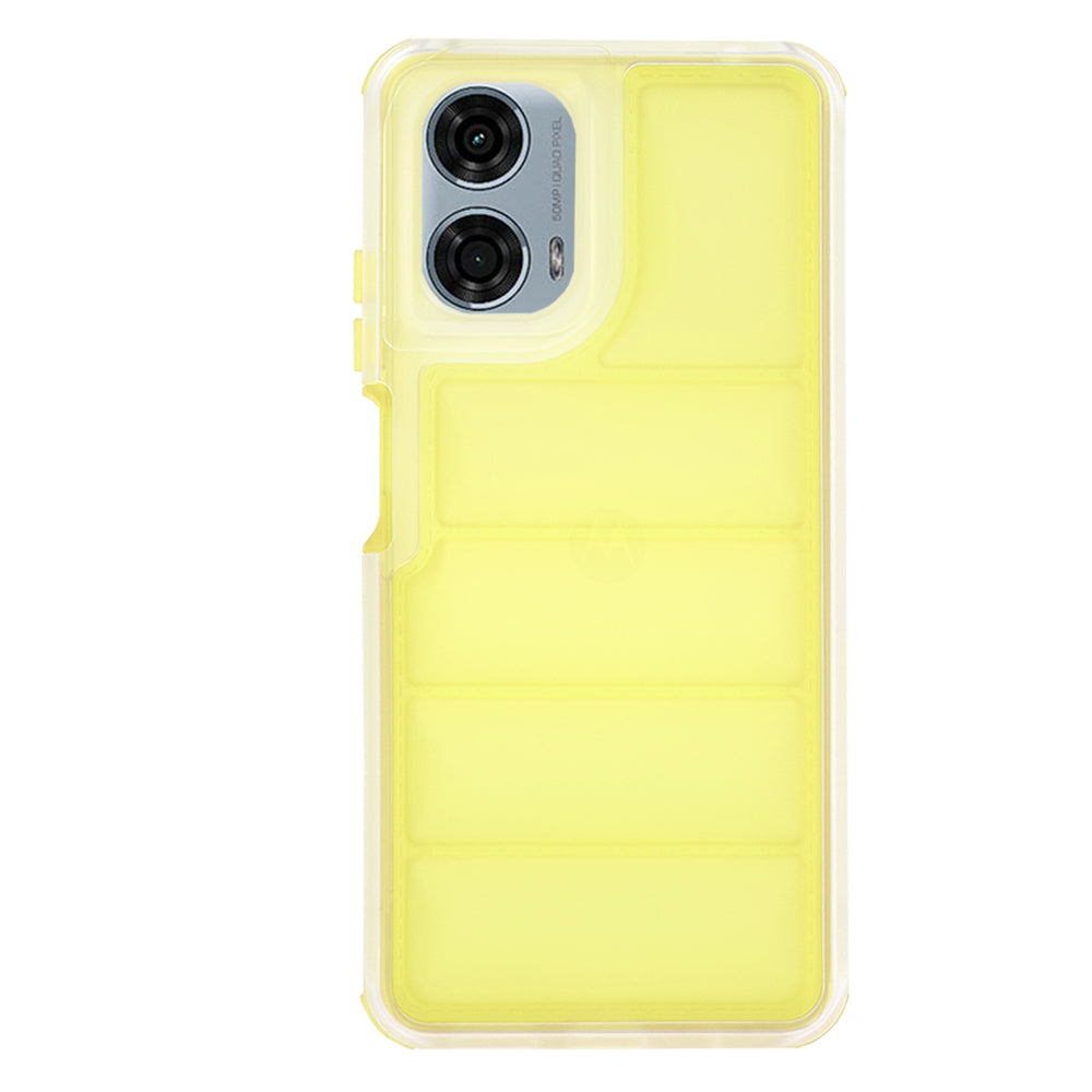 Maska za Motorola Moto G24 Power, Techsuit, Wave Shield, Žuta