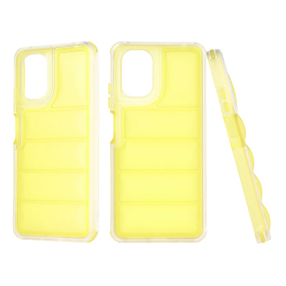 Maska za Motorola Moto G24 Power, Techsuit, Wave Shield, Žuta