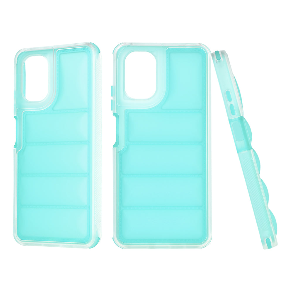 Maska za Motorola Moto G24 Power, Techsuit, Wave Shield, Tirkizna