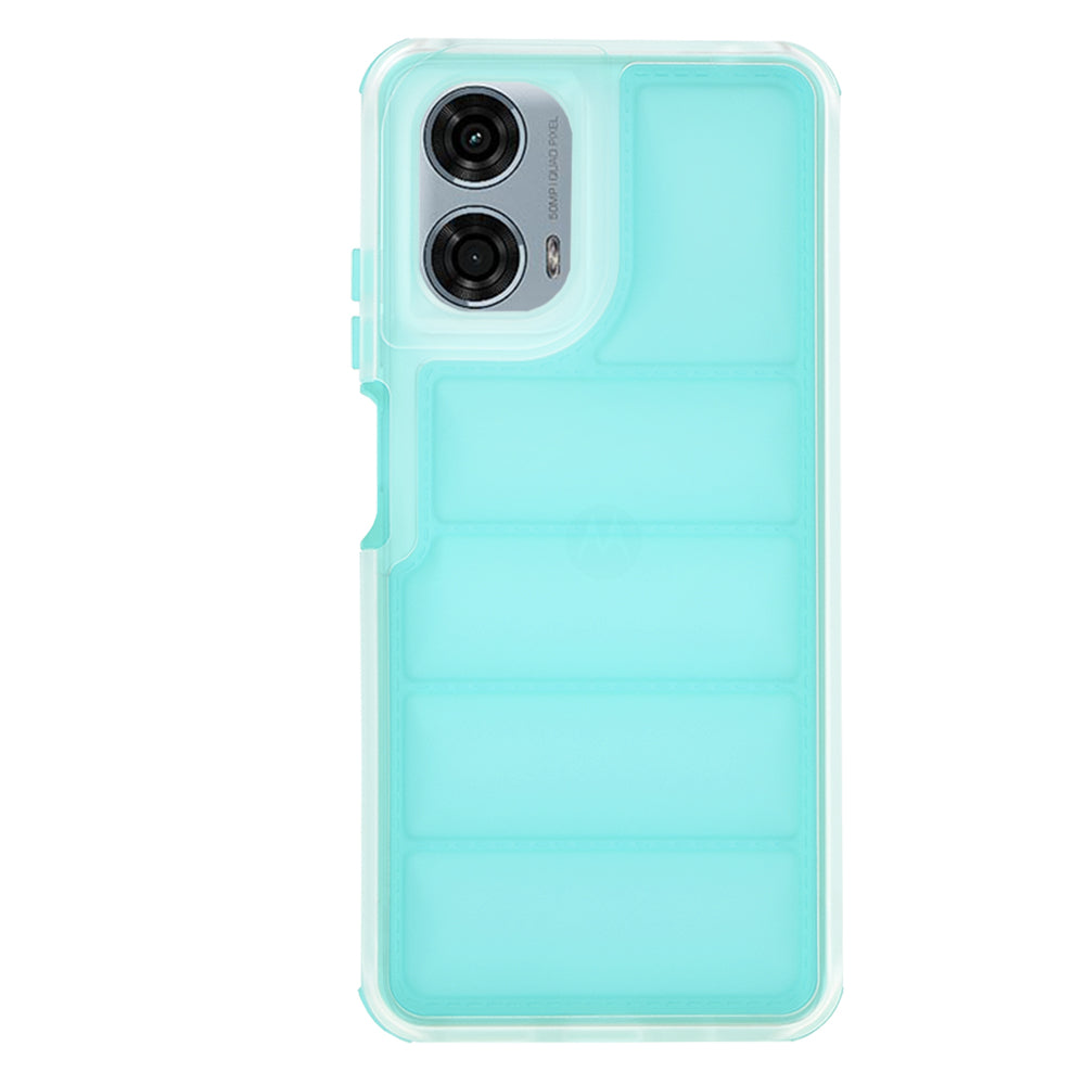 Maska za Motorola Moto G24 Power, Techsuit, Wave Shield, Tirkizna