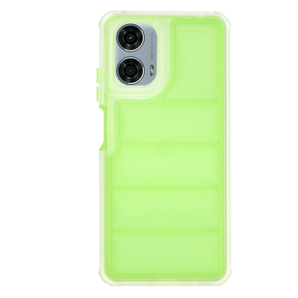 Maska za Motorola Moto G24 Power, Techsuit, Wave Shield, Zelena