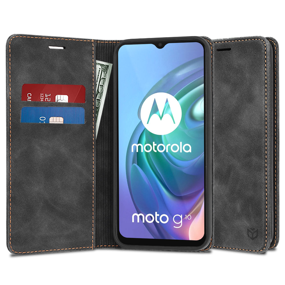 Futrola za Motorola Moto G30 / G20 / G10, Techsuit, Confy, Crna
