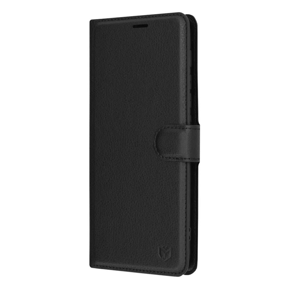 Futrola za Motorola Moto G30 / G20 / G10, Techsuit, Kožna Folio, Crna