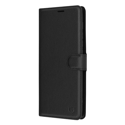 Futrola za Motorola Moto G30 / G20 / G10, Techsuit, Kožna Folio, Crna