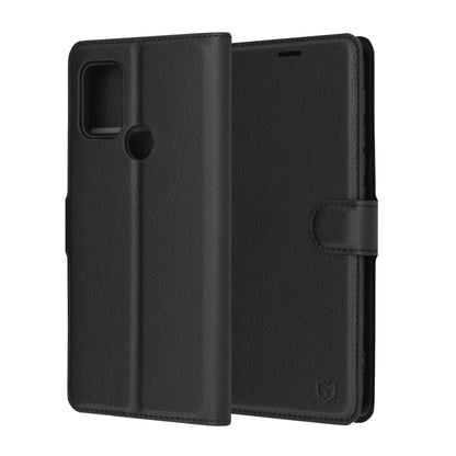 Futrola za Motorola Moto G30 / G20 / G10, Techsuit, Kožna Folio, Crna