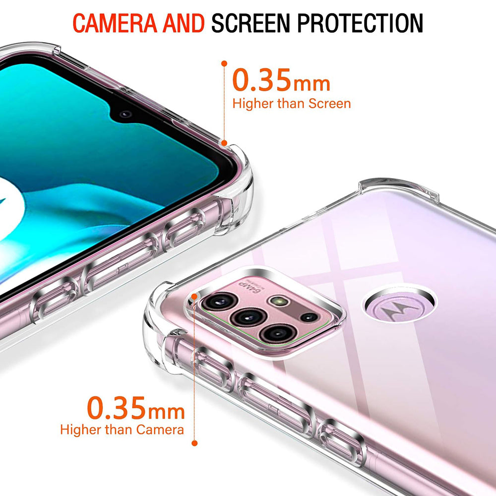 Maska za Motorola Moto G30 / G20 / G10, Techsuit, Shockproof Clear, Prozirna