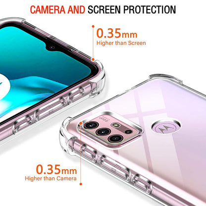 Maska za Motorola Moto G30 / G20 / G10, Techsuit, Shockproof Clear, Prozirna