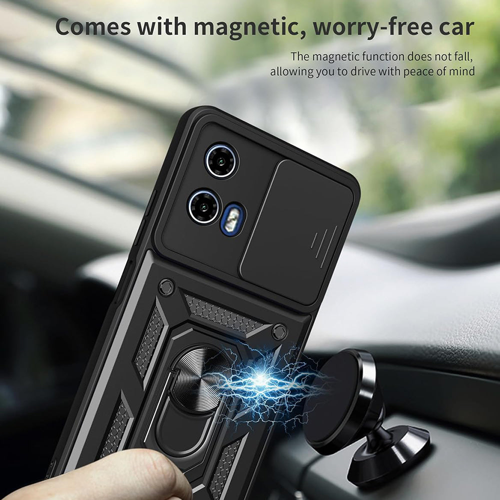 Maska za Motorola Moto G31 / G41, Techsuit, CamShield, Crna