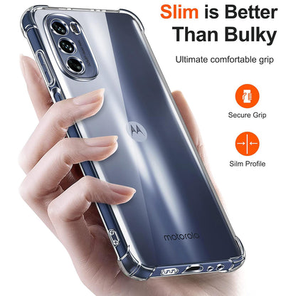 Maska za Motorola Moto G31 / G41, Techsuit, Otporna na udarce, Prozirna