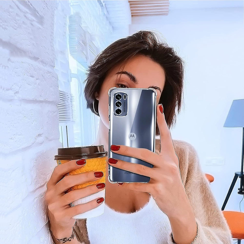 Maska za Motorola Moto G31 / G41, Techsuit, Otporna na udarce, Prozirna