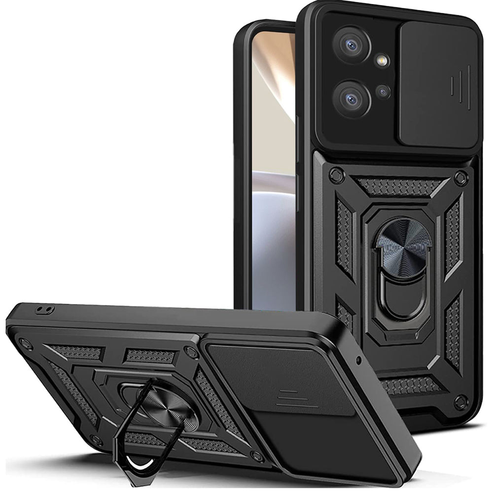Maska za Motorola Moto G32, Techsuit, CamShield, Crna