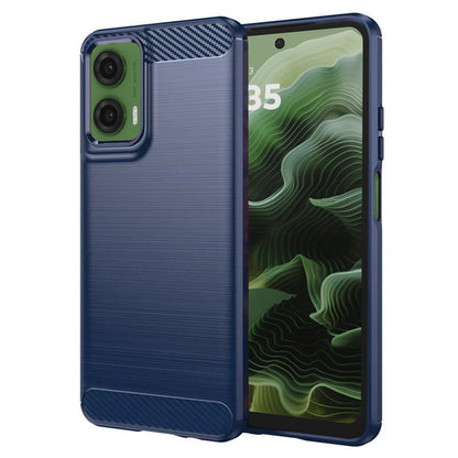 Maska za Motorola Moto G35, Techsuit, Karbon, Plava