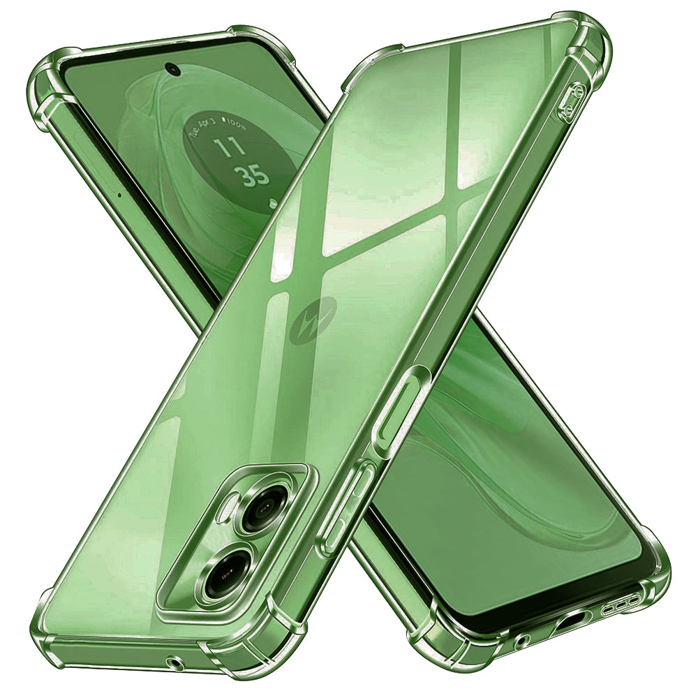 Maska za Motorola Moto G35, Techsuit, Shockproof Clear, Prozirna