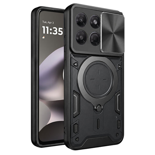 Maska za Motorola Moto G37 Power, Techsuit, CamGuard Pro, Crna