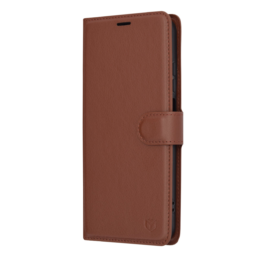 Futrola za Motorola Moto G45 / G34, Techsuit, Leather Folio, Smeđa