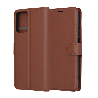 Futrola za Motorola Moto G45 / G34, Techsuit, Leather Folio, Smeđa