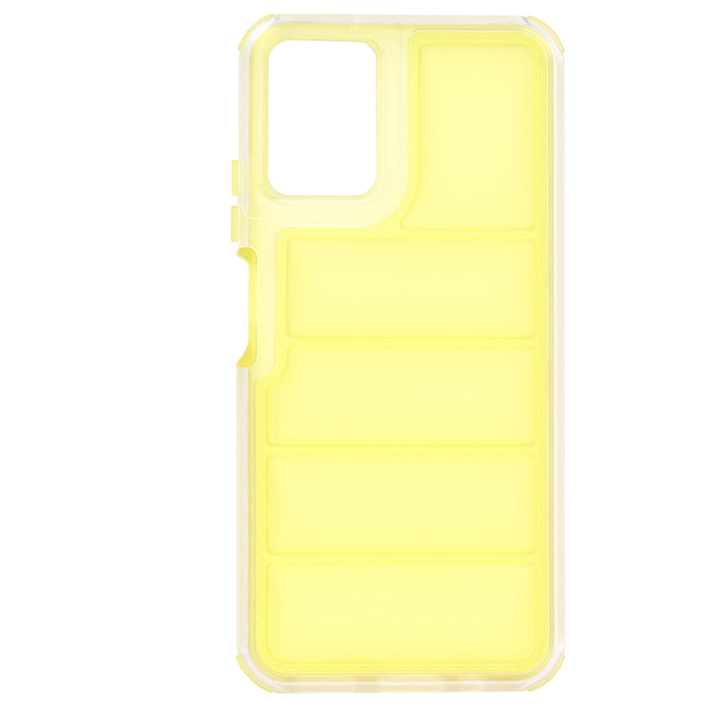 Maska za Motorola Moto G45 / G34, Techsuit, Wave Shield, Žuta