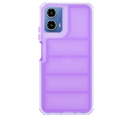 Maska za Motorola Moto G45 / G34, Techsuit, Wave Shield, Ljubičasta