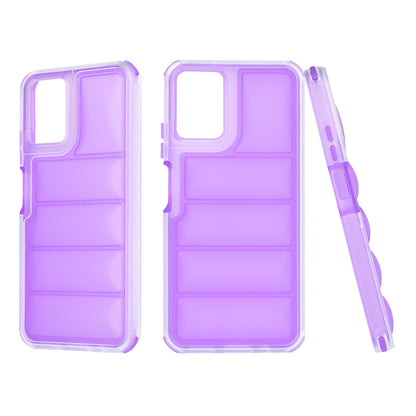 Maska za Motorola Moto G45 / G34, Techsuit, Wave Shield, Ljubičasta