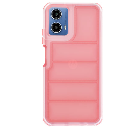 Maska za Motorola Moto G45 / G34, Techsuit, Wave Shield, Crvena