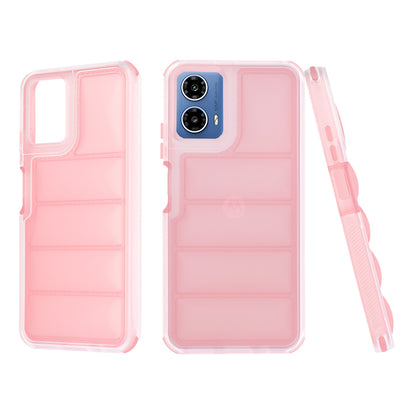 Maska za Motorola Moto G45 / G34, Techsuit, Wave Shield, Roza
