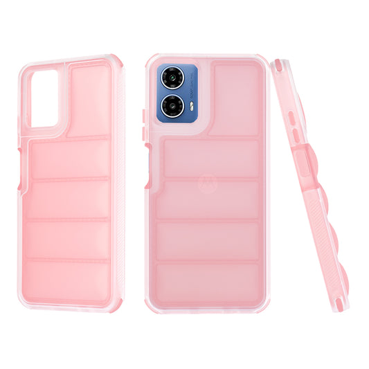 Maska za Motorola Moto G45 / G34, Techsuit, Wave Shield, Roza
