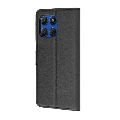 Futrola za Motorola Moto G47 / G37 Power / G37, Techsuit, Kožna Folio, Crna