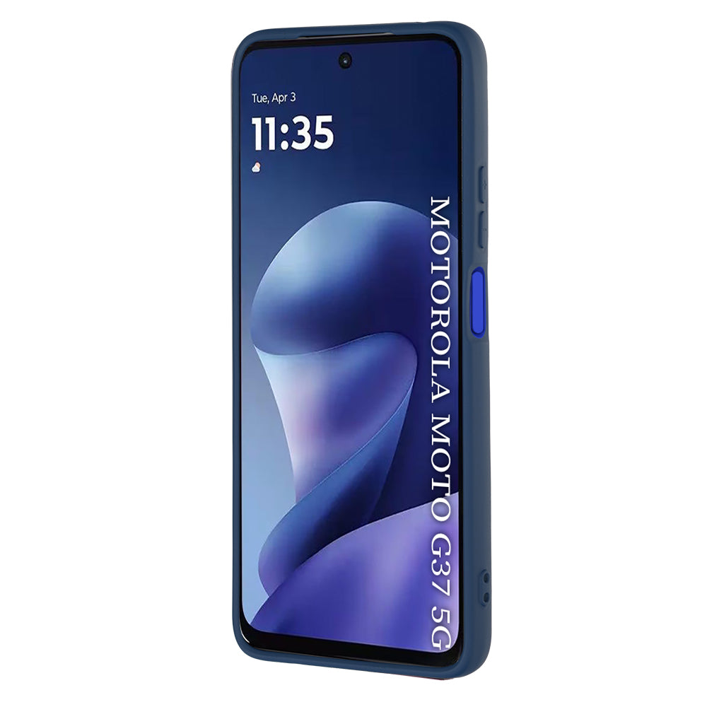 Maska za Motorola Moto G47 / G37 Power / G37, Techsuit, SoftFlex, Tamnoplava