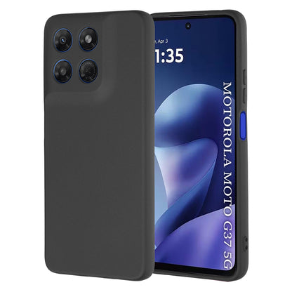 Maska za Motorola Moto G47 / G37 Power / G37, Techsuit, SoftFlex, Crna