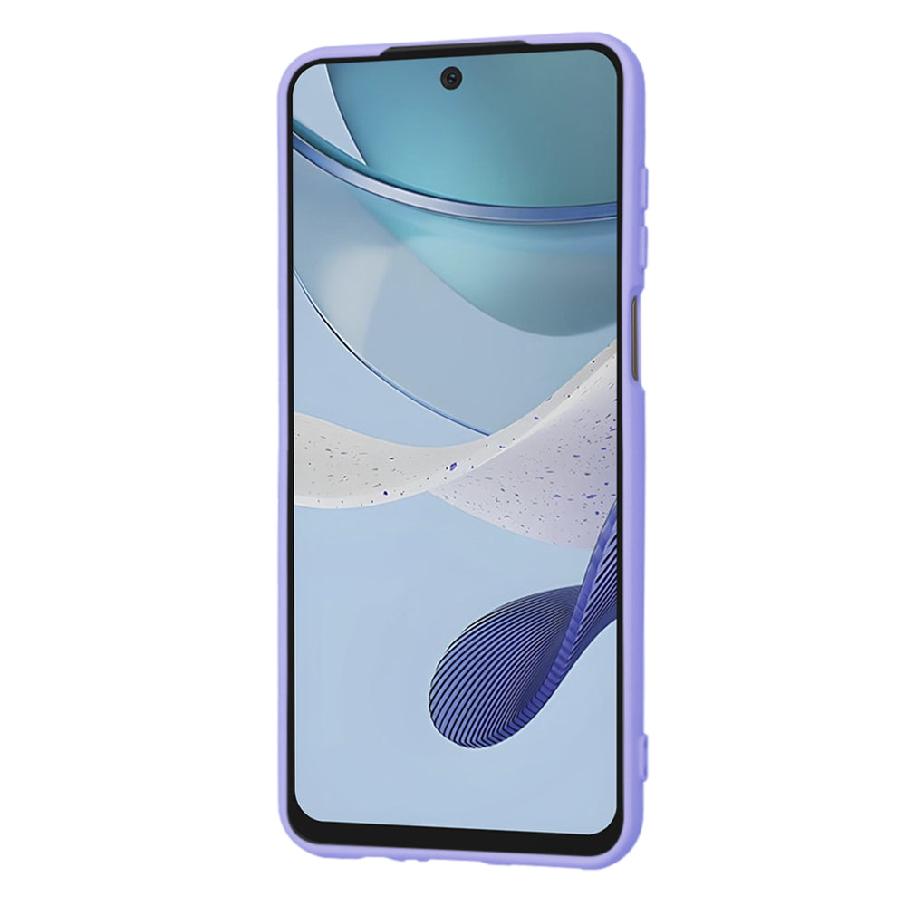 Maska za Motorola Moto G53, Techsuit, SoftFlex, Svijetlo Ljubičasta