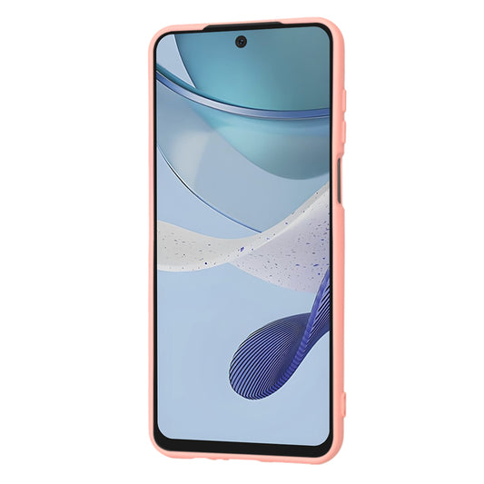 Maska za Motorola Moto G53, Techsuit, SoftFlex, Svijetlo Roza
