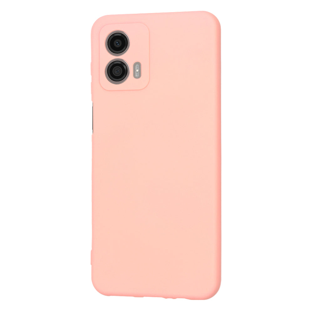 Maska za Motorola Moto G53, Techsuit, SoftFlex, Svijetlo Roza