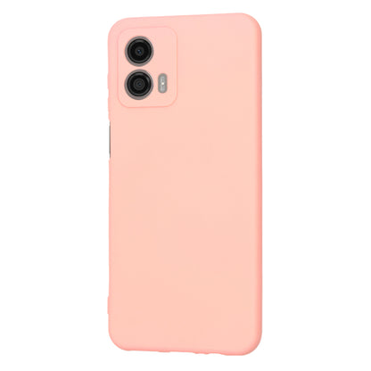 Maska za Motorola Moto G53, Techsuit, SoftFlex, Svijetlo Roza