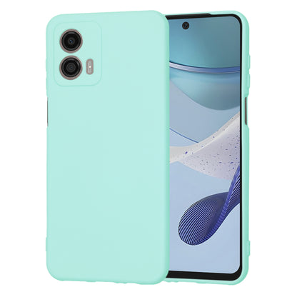 Maska za Motorola Moto G53, Techsuit, SoftFlex, Tirkizna