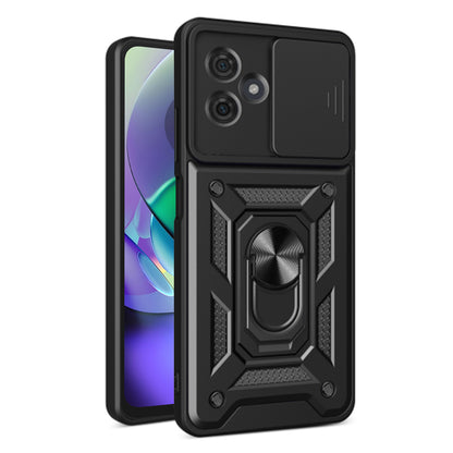 Maska za Motorola Moto G54, Techsuit, CamShield, Crna