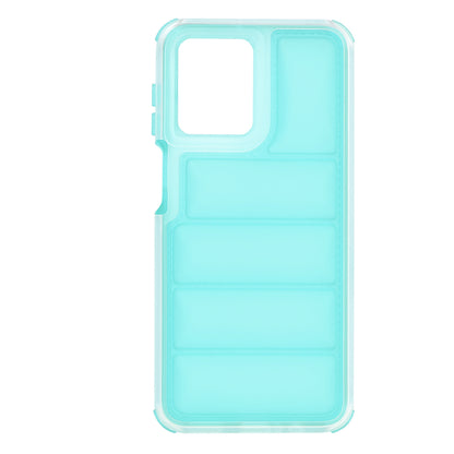 Maska za Motorola Moto G54, Techsuit, Wave Shield, Tirkizna