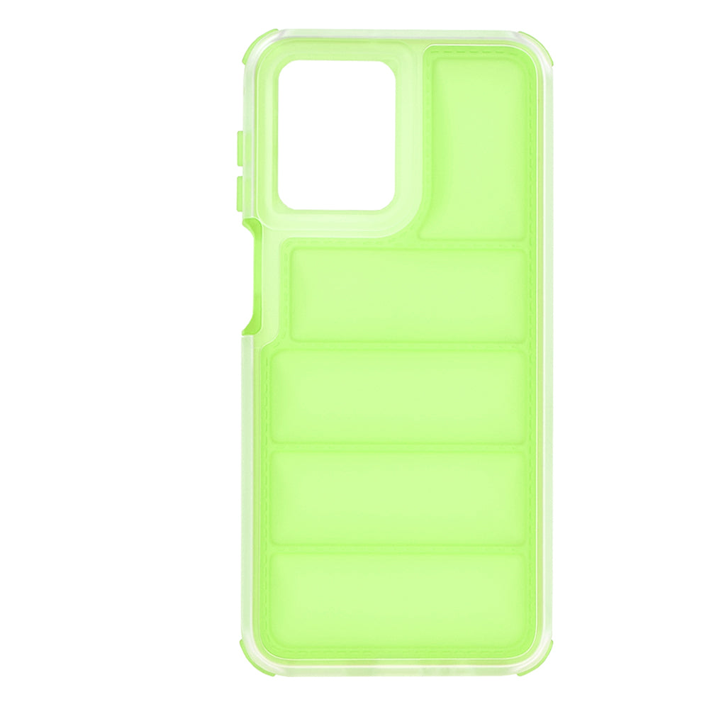 Maska za Motorola Moto G54, Techsuit, Wave Shield, Zelena