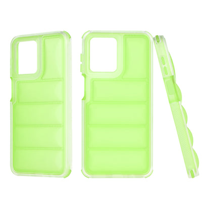 Maska za Motorola Moto G54, Techsuit, Wave Shield, Zelena