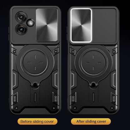 Maska za Motorola Moto G55, Techsuit, CamGuard Pro, Ljubičasta