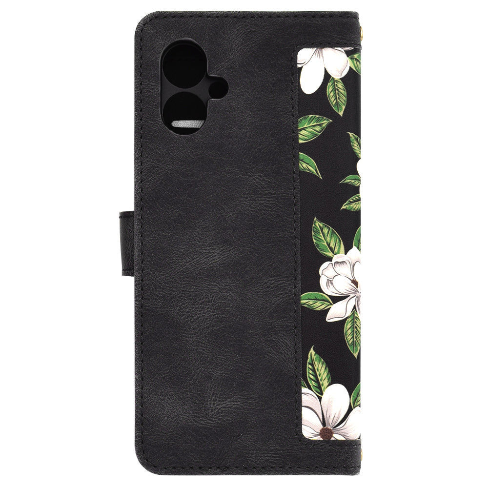 Maska za Motorola Moto G55, Techsuit, FlipCraft, Crna
