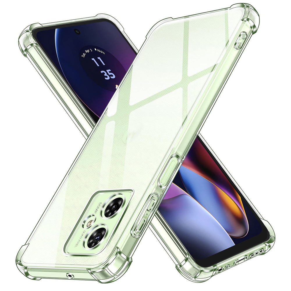 Maska za Motorola Moto G55, Techsuit, Shockproof Clear, Prozirna